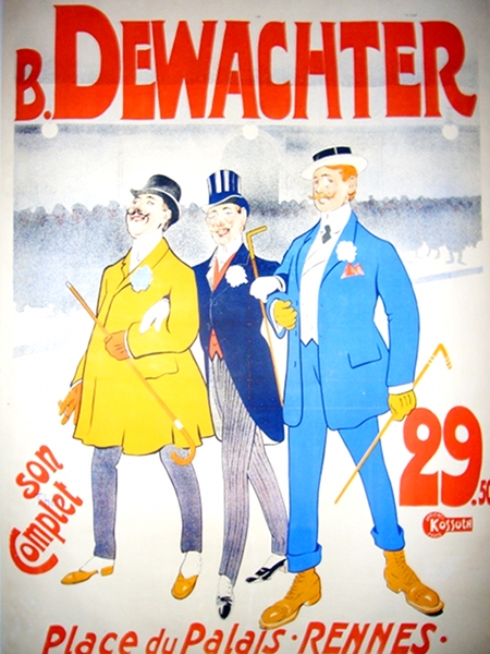 Maison Dewachters Vintage Poster 